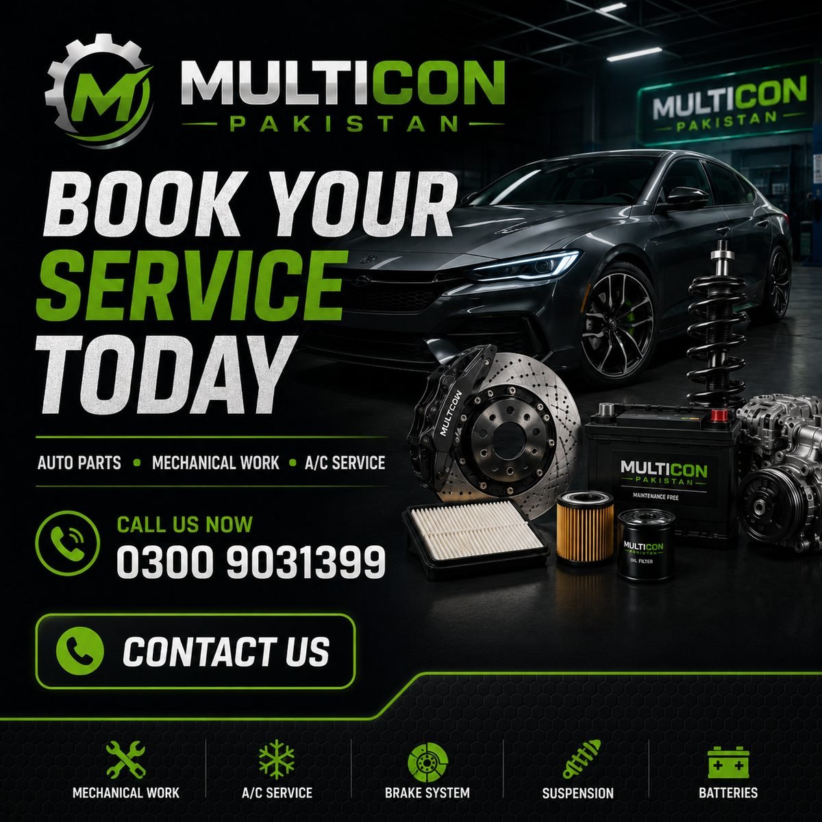 Book your MultiCon Pakistan service